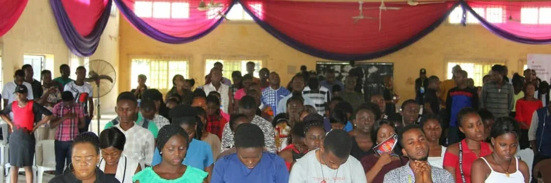 A full auditorium of students at the 360 Degree Student Conference, University of Benin.